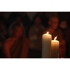 Veillée des lumières à la Grande Pagode